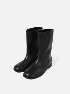 Mute middle boots Black,로서울