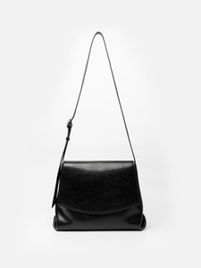 Mini kiki messenger bag Wrinkled black,로서울