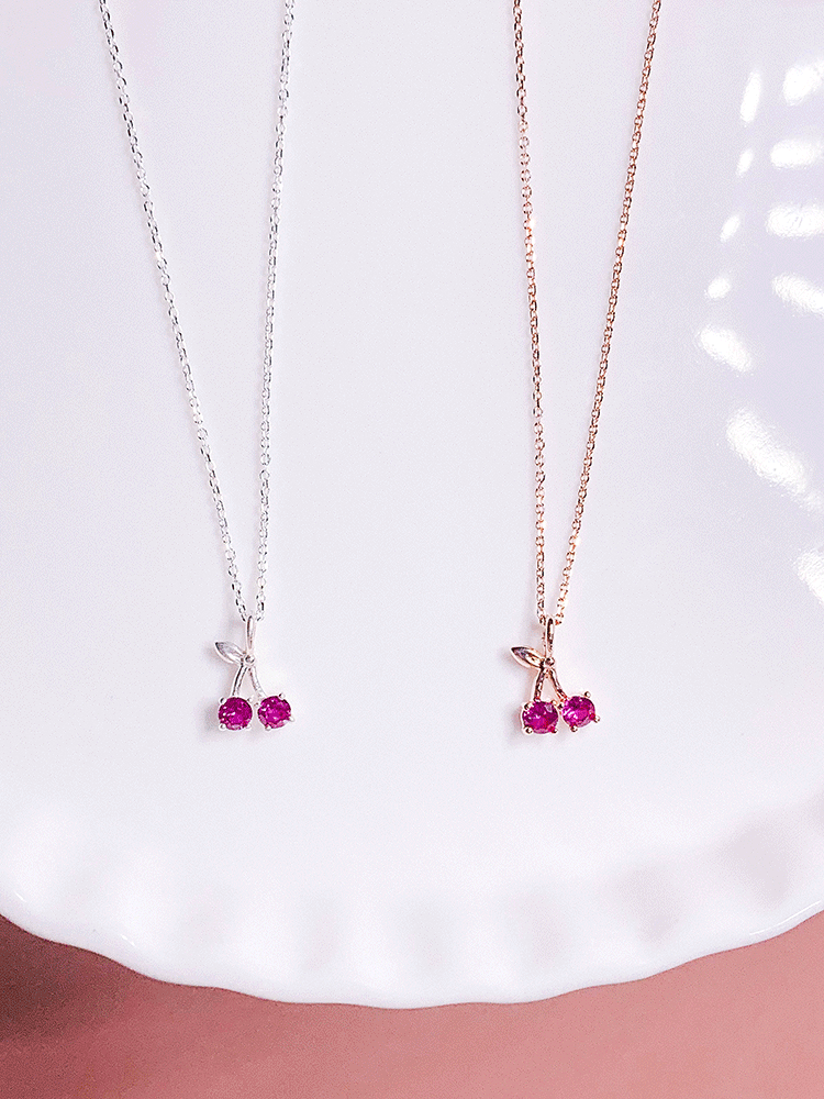 [Silver 925] Cherry on top Necklace