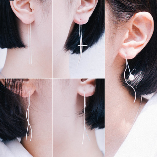 [Silver 925] Graceful Earrings