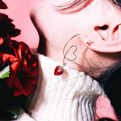 [RED] We&#039;re in love Earring