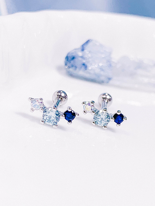 [BLUE] 별의 잔상 Piercing/Earring