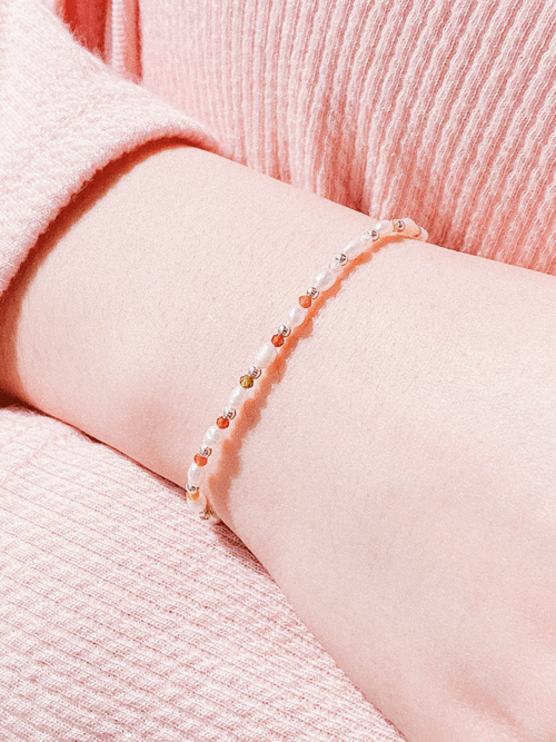 [Silver 925] Jelly Pearl Bracelet