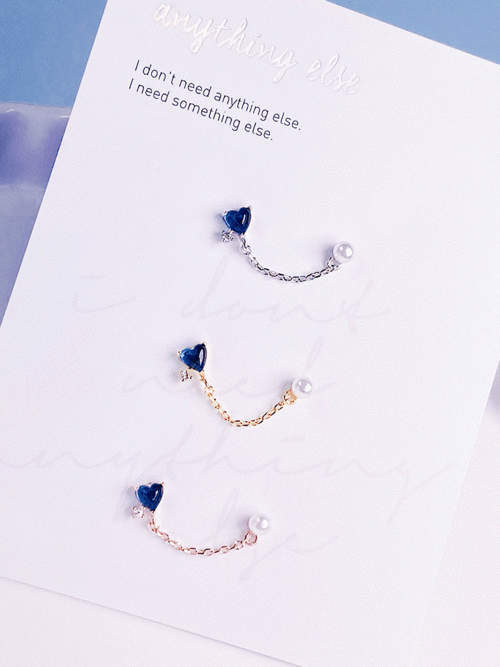 [BLUE] First Love Piercing/Earring