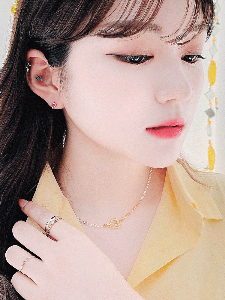 [Silver 925] Make a Heart Necklace