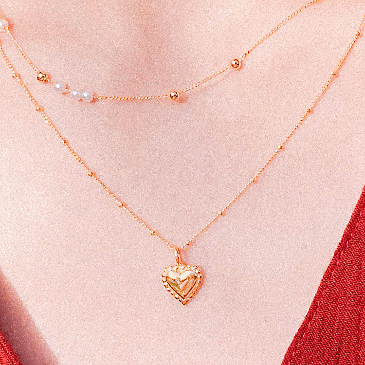 [Silver 925/GOLD] Still in love Necklace
