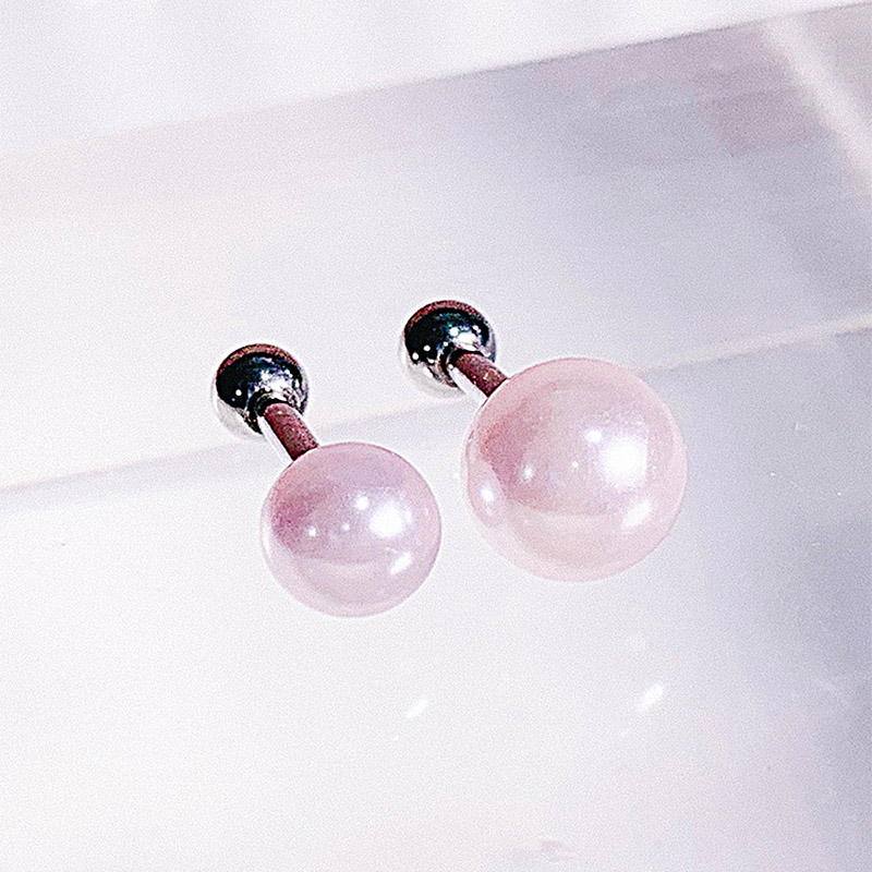 PINK Pearl Piercing/Earring