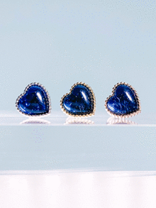 [BLUE] Pure Heart Piercing/Earring