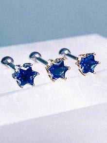 [BLUE] 별사탕 Piercing/Earring