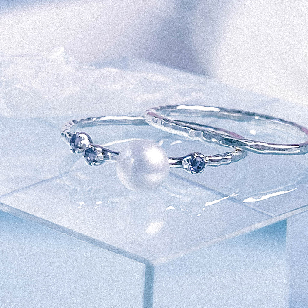 [Silver 925] Ocean Iolite Ring