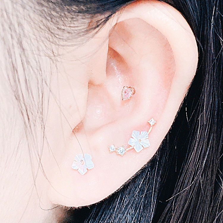 벚꽃 가지 Piercing/Earring