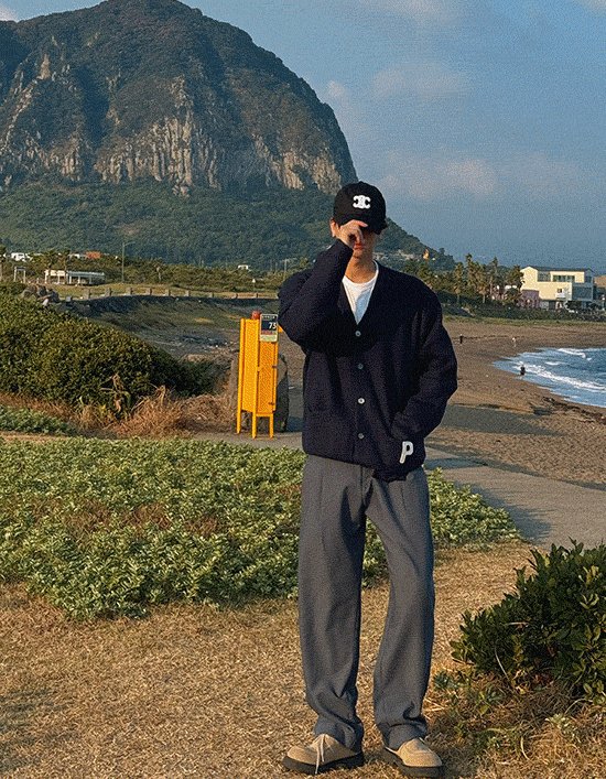 スラックス ASCLO Veron Two Tuck Wide Slacks (3color) Plaid Lip Two Tuck Wide Slacks (3 colors) - 애즈클로