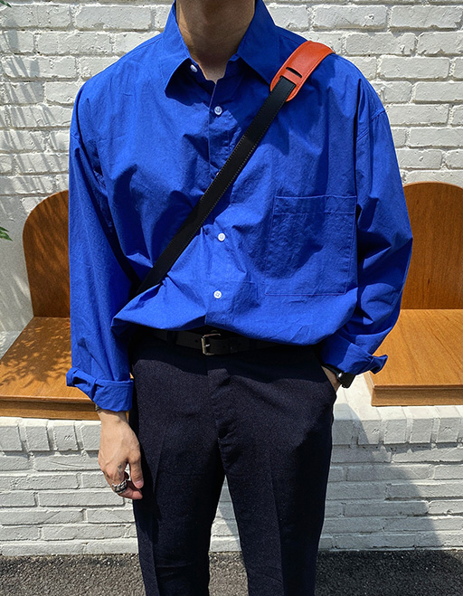 애즈클로 루즈핏 소프트워싱 셔츠 (6color)