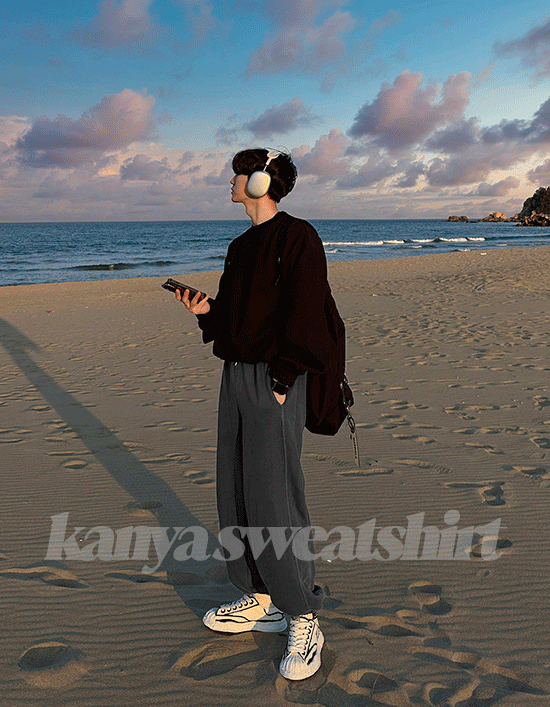 애즈클로 칸야맨투맨 (4color)