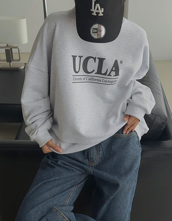 플에디 UCLA 맨투맨 (2color)
