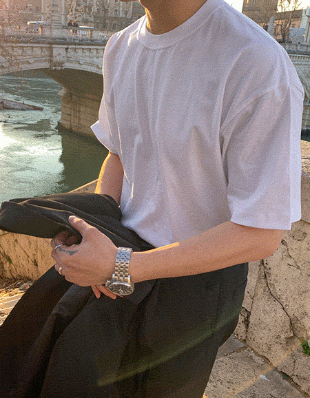 Tシャツ・カットソー ASCLO Vintage Authentic Short Sleeve T Shirt short sleeve tee - 애즈클로