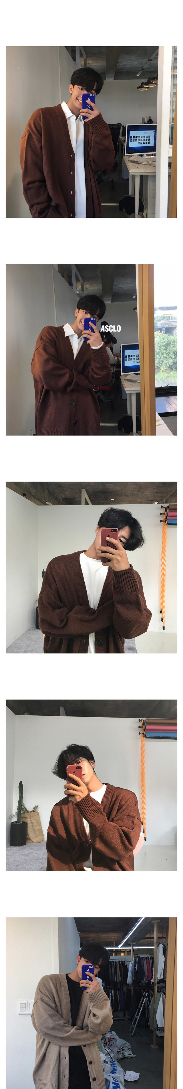 Perfect Double Cardigan (5 colors) - 애즈클로