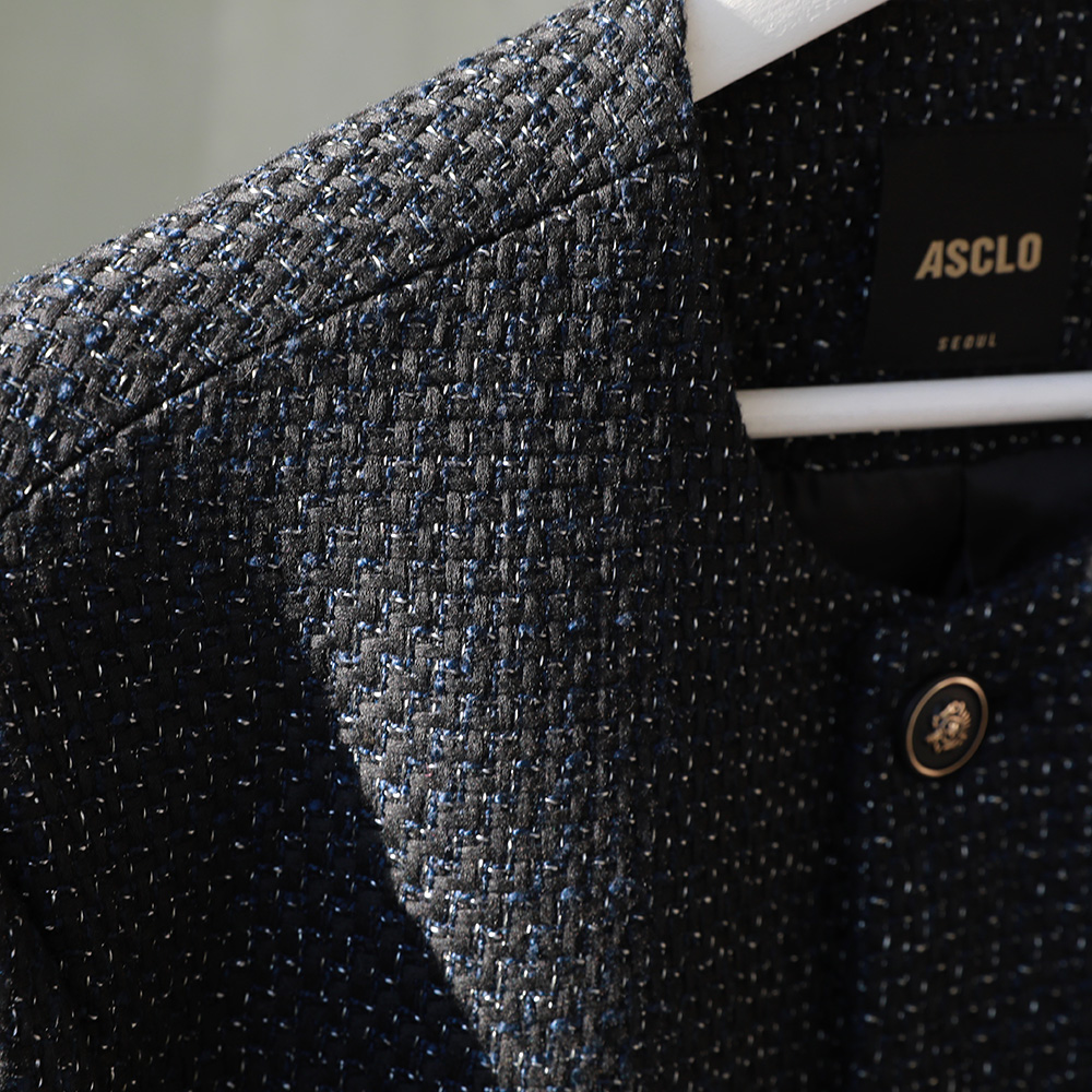 Asclo-Made) Asclo Final Tweed Jacket - 애즈클로