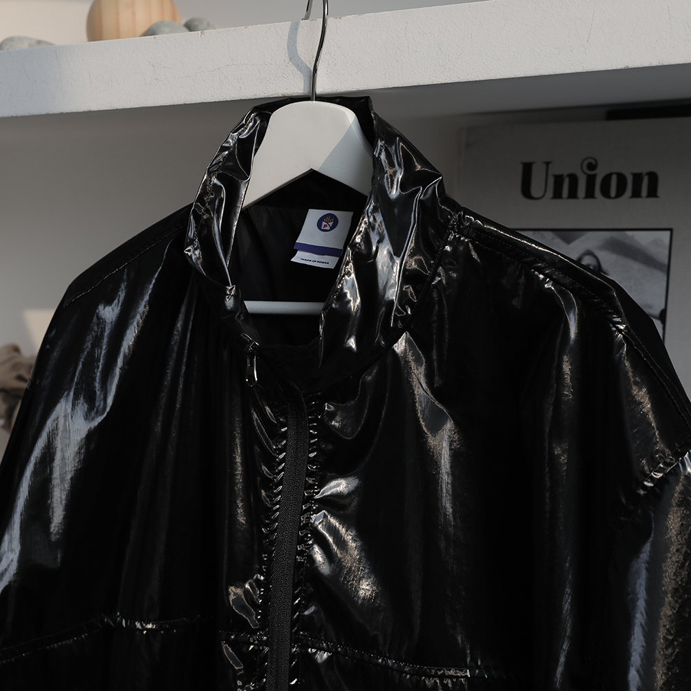 Asclo Metal Leather Jacket (2 colors) - 애즈클로