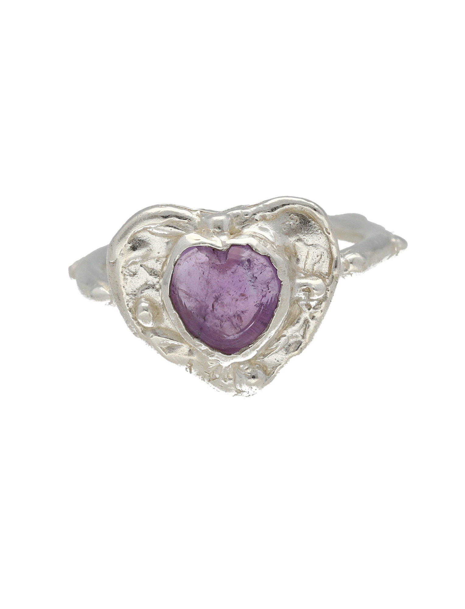 Follow Your Heart Ring (Pink Amethyst)