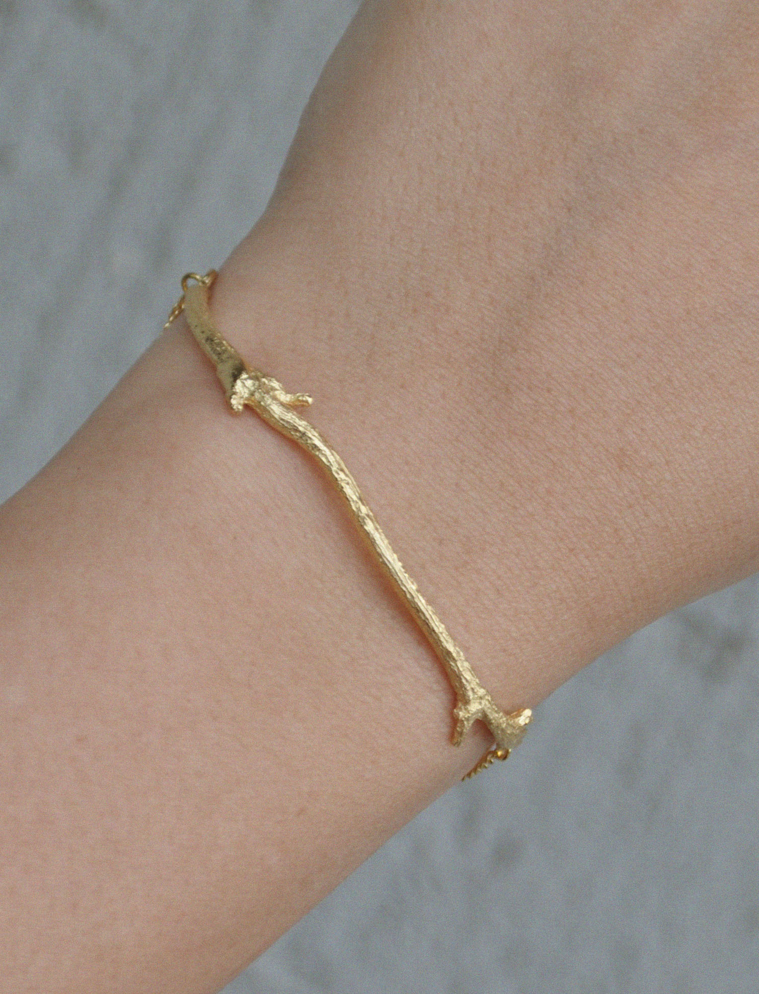 Dried Twig Bracelet