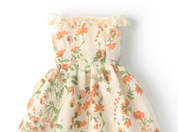 오렌지 잔꽃 드레스 (파올라 레이나)