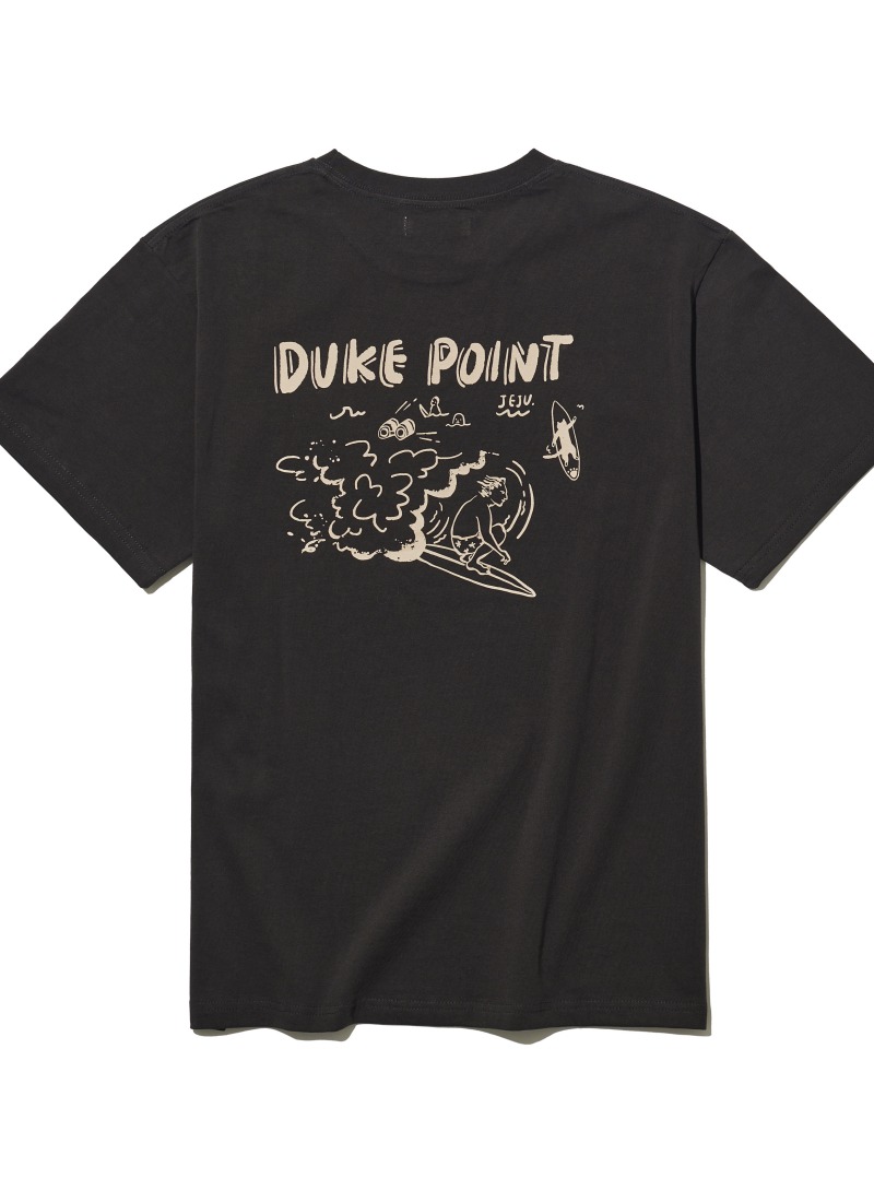 [T-shirt] Duke Point - Charcoal