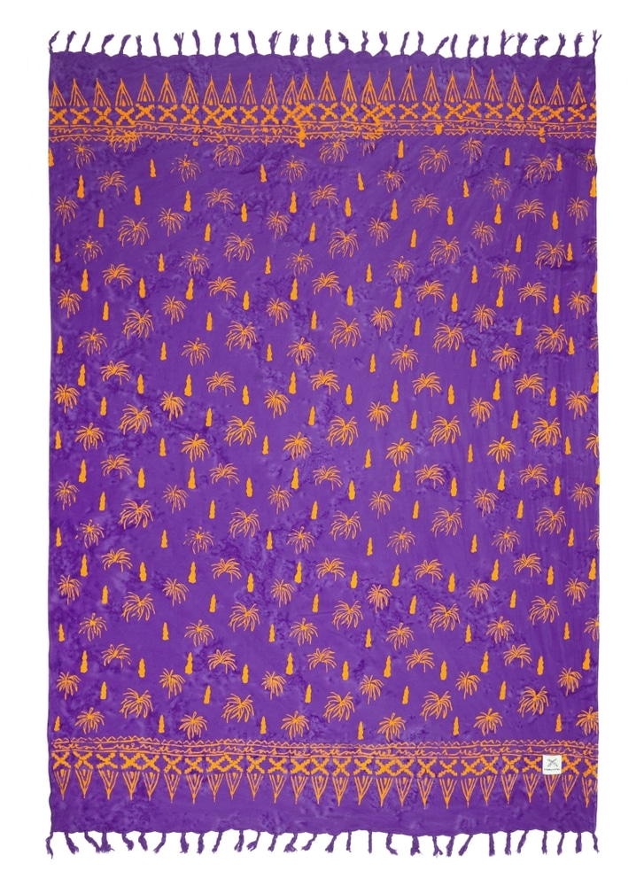[Sarong] Grass - Purple