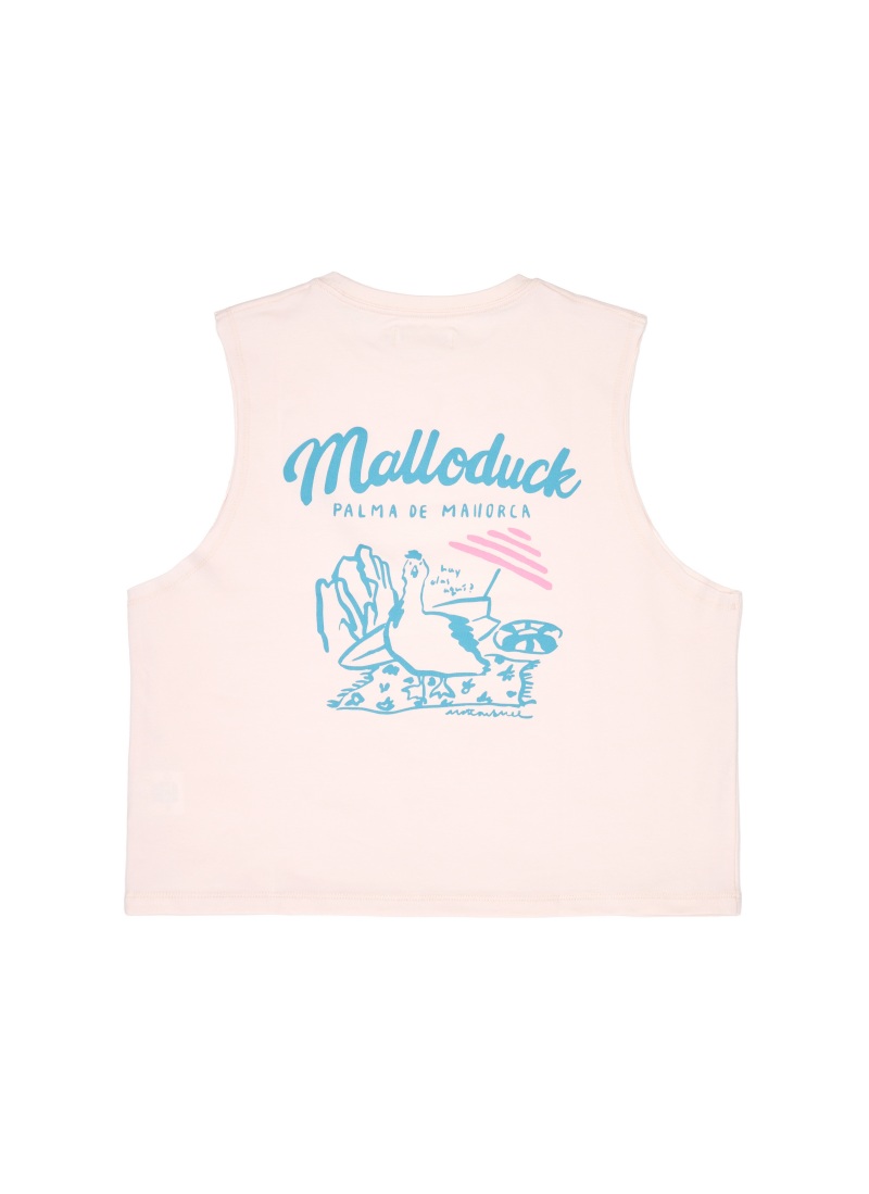 [Sleeveless-shirt] Malloduck - Pink_s