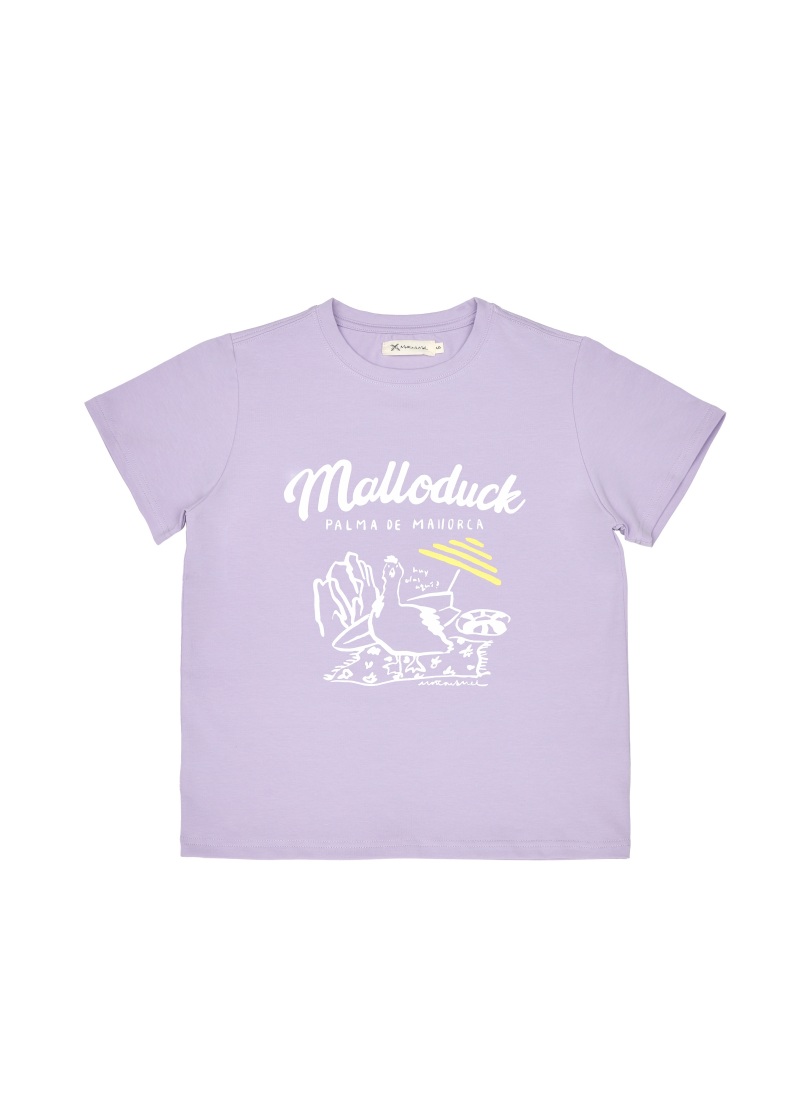[T-shirt] Malloduck - Lavender_w