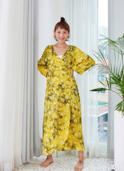 [Robe Dress] Dahila - Lemon Tree
