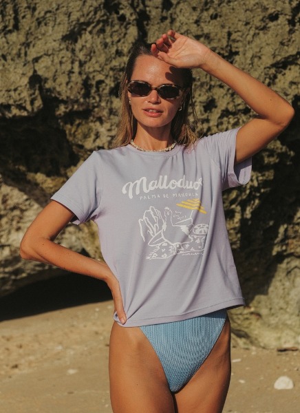 [T-shirt] Malloduck - Lavender_w