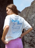 [T-shirt] Hanalei beach - Ivory