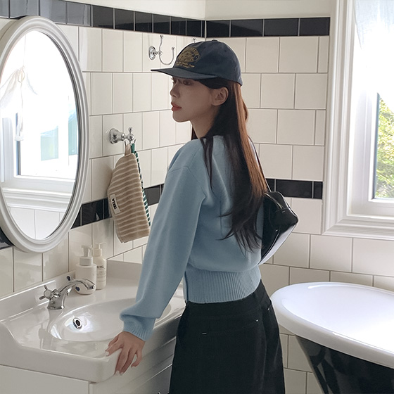 VINGO着用 askyurself ニット M bad hop vingo着用ASKYURSELF ニット