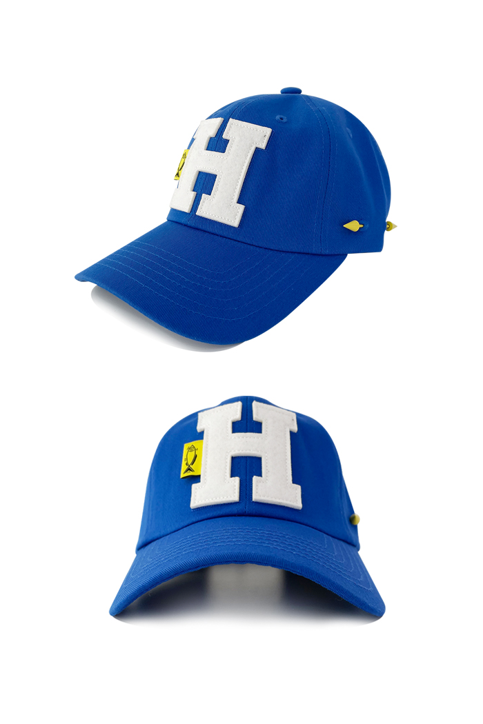 H-BALL CAP_BLUEH 볼캡_블루