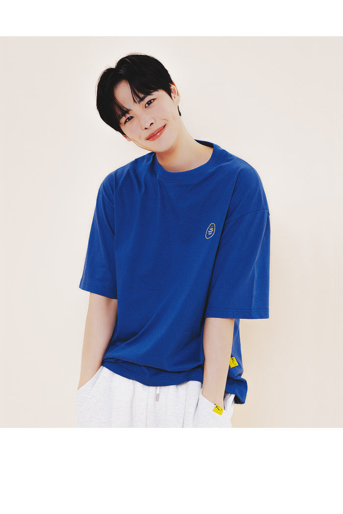 HOLYNUMBER7 X CHOI BYUNGCHAN BUCKET LIST GRAPHICS T-SHIRT_BLUE