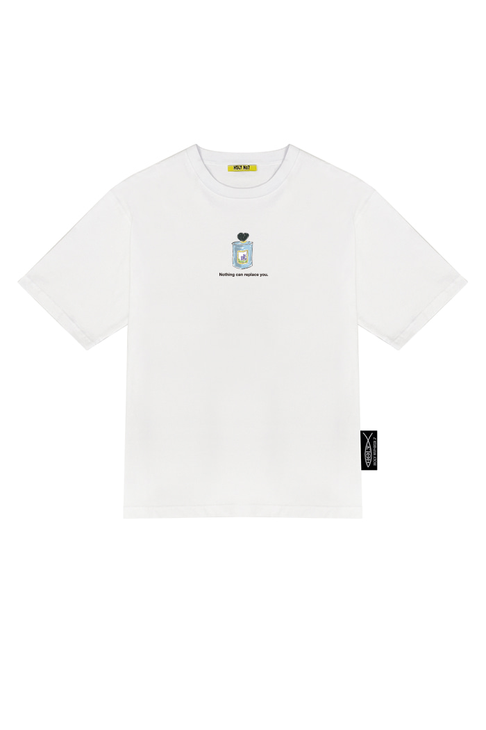 HOLYNUMBER7 X DKZ 세현 라벤더 향수 화이트 티셔츠