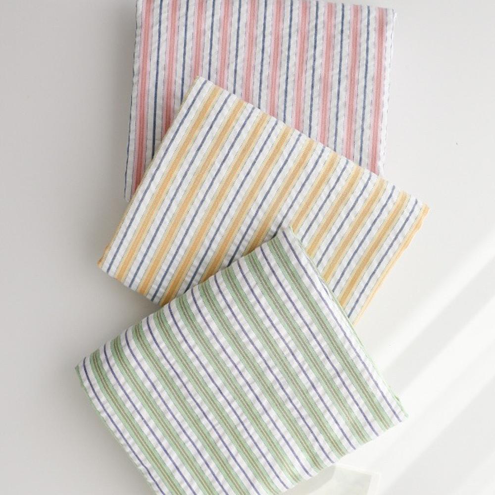 리플원단 지지미 파스텔 스트라이프 3종 166121