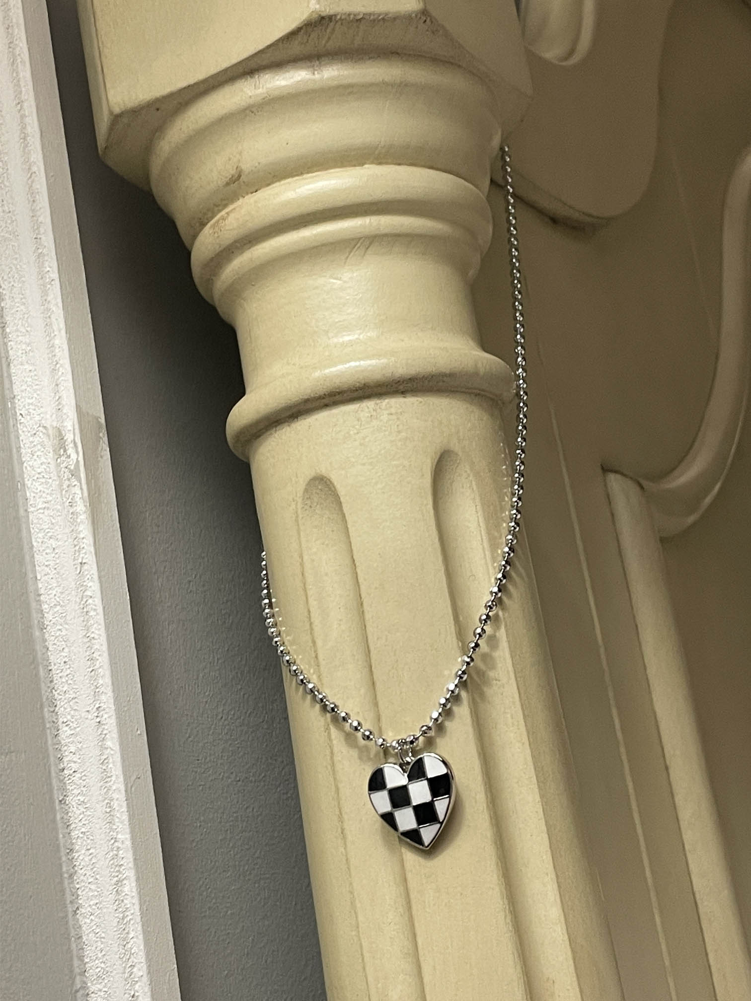love checker necklace