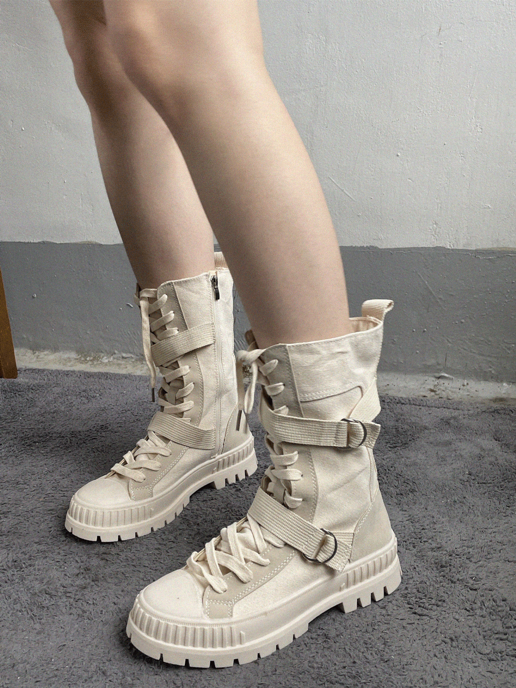 army canvas boots