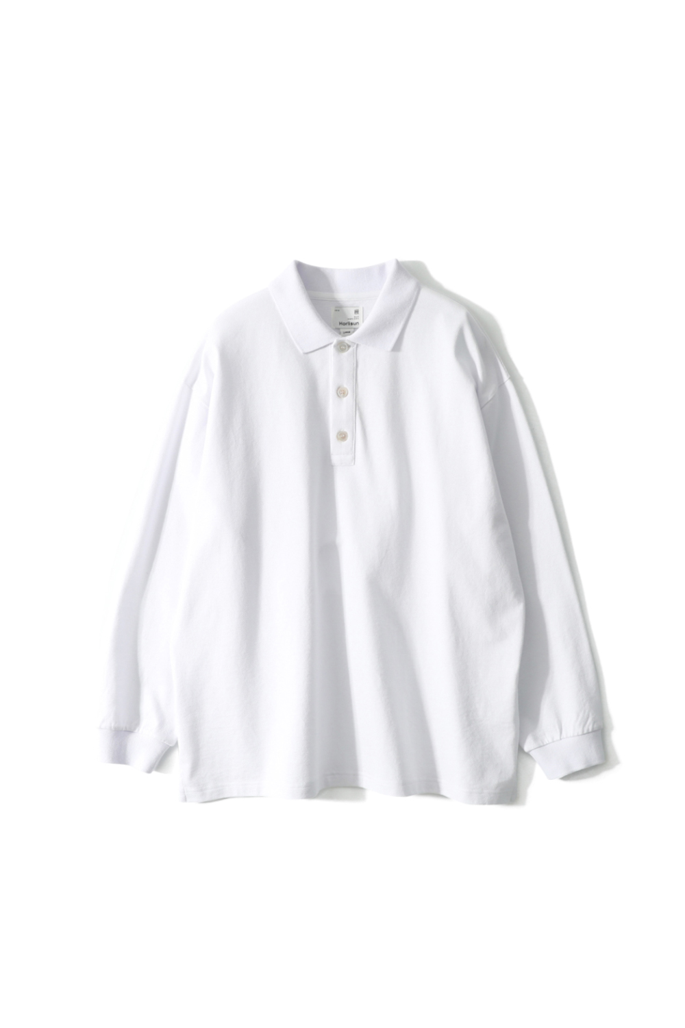 Sumerset Long Pique Pullover Shirt White