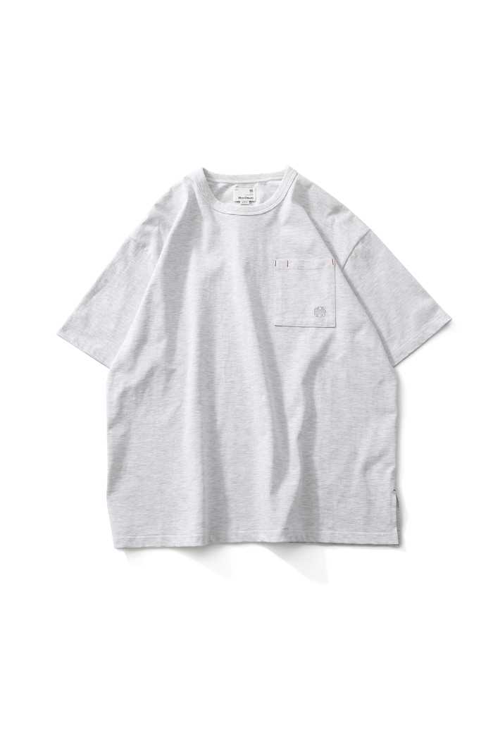 Lawrence Short Sleeve T-shirt Melange Gray
