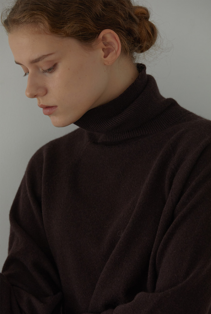 CLASSY CASHMERE SWEATER (BROWN)