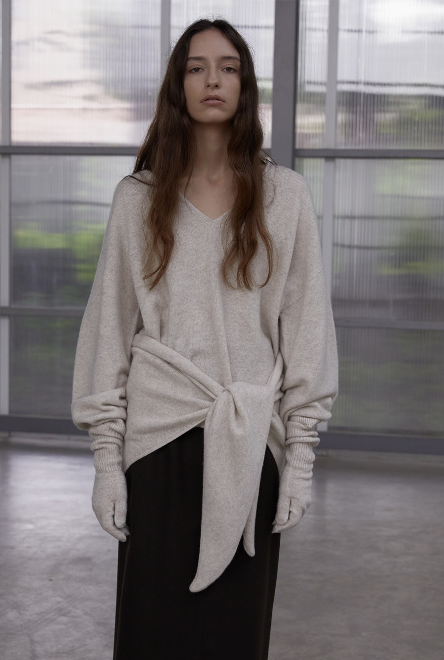 [H8 EXCLUSIVE] EMMA SWEATER (OATMEAL)