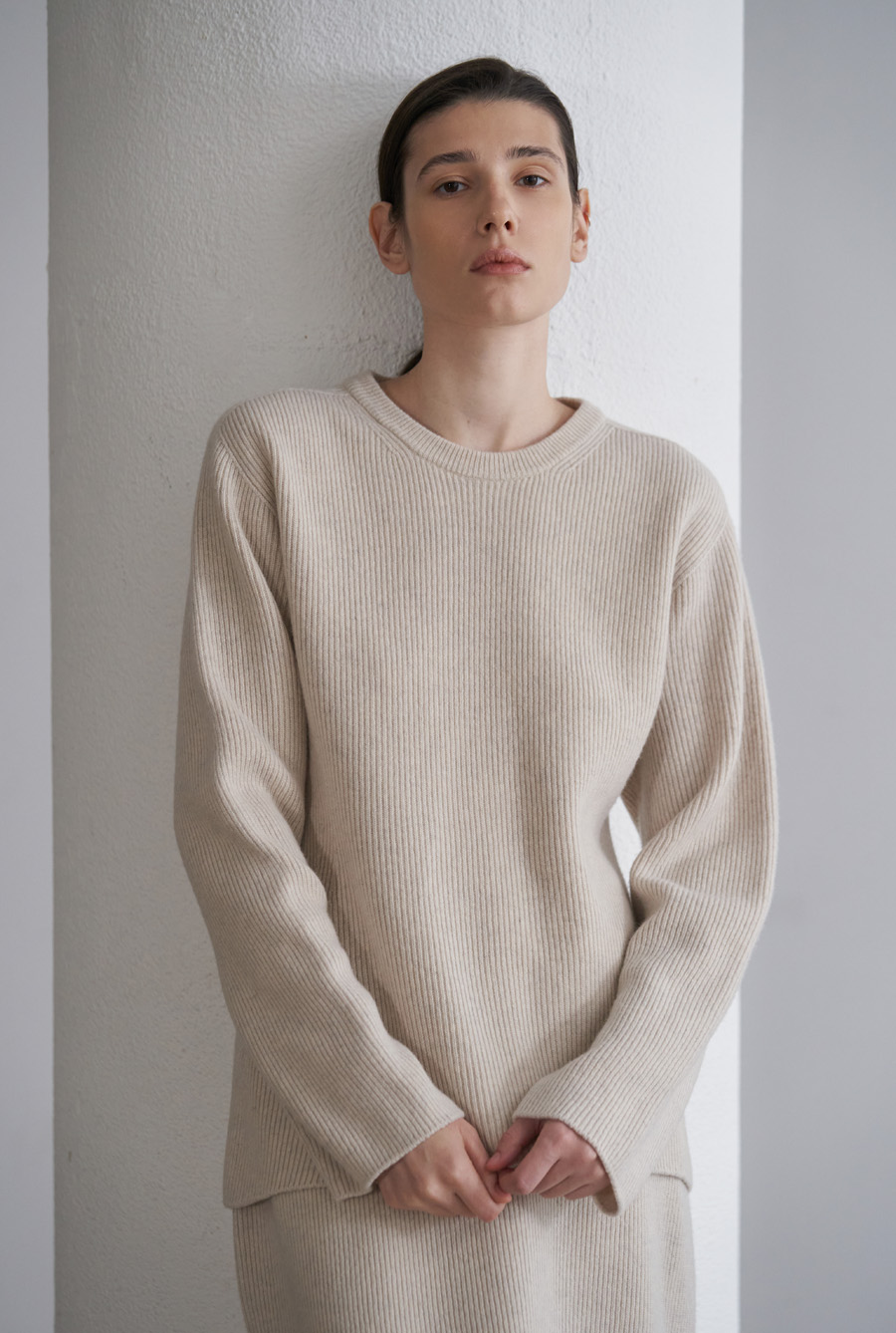 AGNES SWEATER (OYSTER)