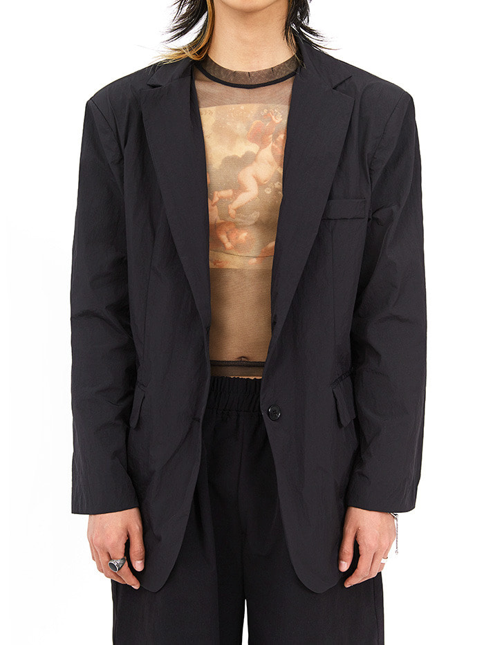 nylon matte jacket (3 color)