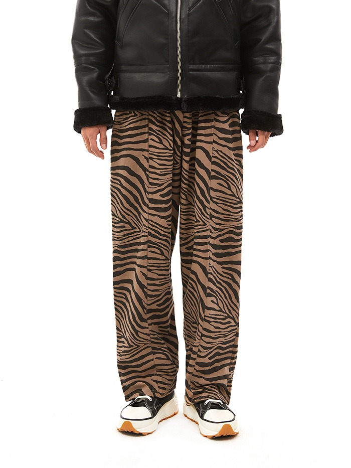 zebra cotton pants (2 color)
