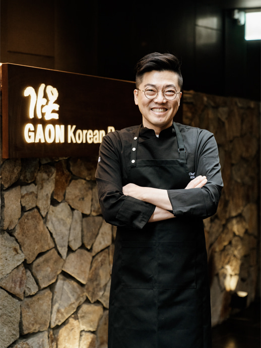 Korean culture on a plate -Chef.Byeong Jin Kim-