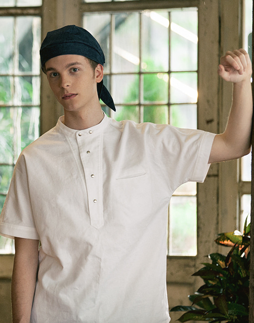 Waffle over-fit chef coat #AJ1800