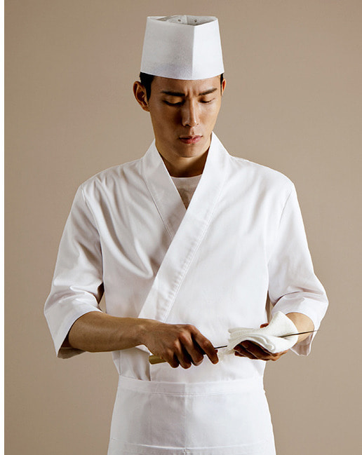 jangjun sushi chef coat #AJ1793